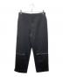 JIL SANDER（ジルサンダー）の古着「ジップトラウザーパンツ」｜ブラック