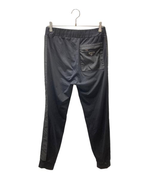 PRADA（プラダ）PRADA (プラダ) 20AW プラダ トライアングルロゴ イージー パンツ ブラック サイズ:SIZE Sの古着・服飾アイテム