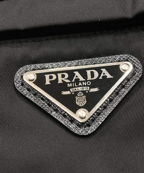 PRADA（プラダ）PRADA (プラダ) 20AW プラダ トライアングルロゴ イージー パンツ ブラック サイズ:SIZE Sの古着・服飾アイテム