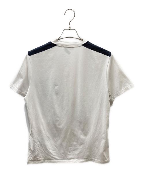 PRADA（プラダ）PRADA (プラダ) VネックポケットTシャツ ホワイト サイズ:SIZE Mの古着・服飾アイテム