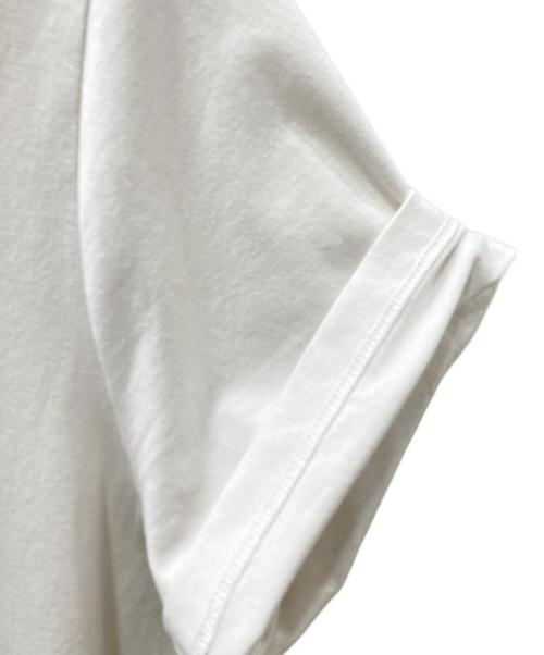 PRADA（プラダ）PRADA (プラダ) VネックポケットTシャツ ホワイト サイズ:SIZE Mの古着・服飾アイテム