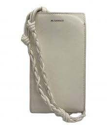 JIL SANDER（ジルサンダー）の古着「タングル スモール レザーショルダーバッグ」｜ホワイト