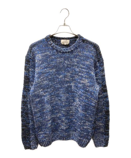 HERMES（エルメス）HERMES (エルメス) 19AW カシミヤブレンドウールニット ネイビー サイズ:SIZE Mの古着・服飾アイテム