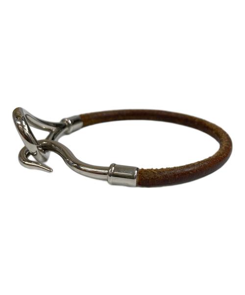 HERMES（エルメス）HERMES (エルメス) ジャンボレザーブレスレットの古着・服飾アイテム