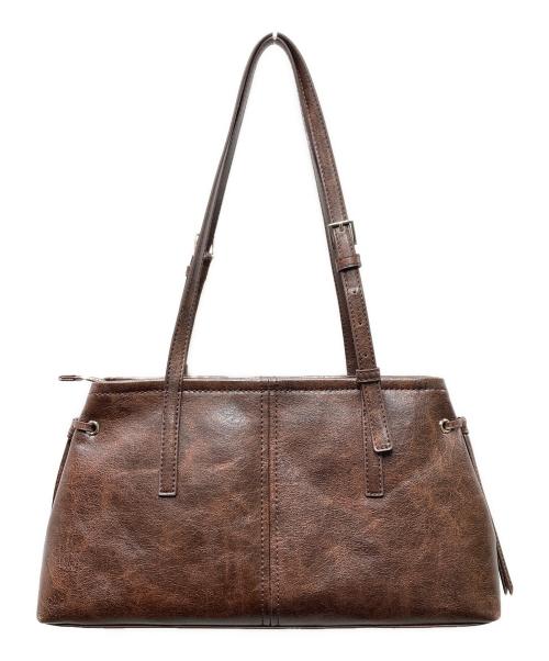 CHARLES & KEITH（チャールズアンドキース）CHARLES & KEITH (チャールズアンドキース) ノアン イーロンゲイティハンドル ショルダーバッグ ブラウンの古着・服飾アイテム