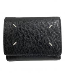 Maison Margiela 11（メゾンマルジェラ 11）の古着「ホワイト Four Stitches 財布」｜ブラック