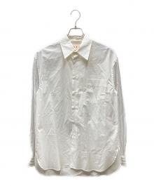 MARNI（マルニ）の古着「切替ロングスリーブシャツ」｜ホワイト