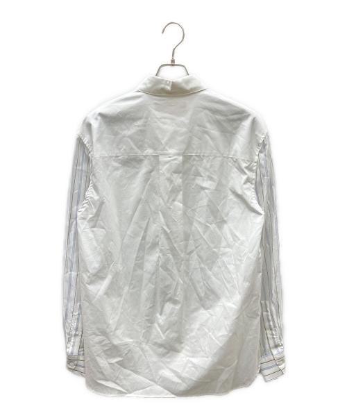 MARNI（マルニ）MARNI (マルニ) 切替ロングスリーブシャツ ホワイト サイズ:48の古着・服飾アイテム