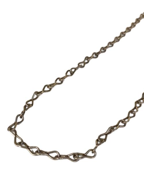 BRU NA BOINNE（ブルーナボイン）BRU NA BOINNE (ブルーナボイン) ハンドツイストチェーン ネックレス シルバーカラーの古着・服飾アイテム