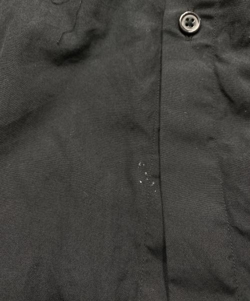 s'yte（サイト）s'yte (サイト) パッチワークシャツ ブラック サイズ:4の古着・服飾アイテム