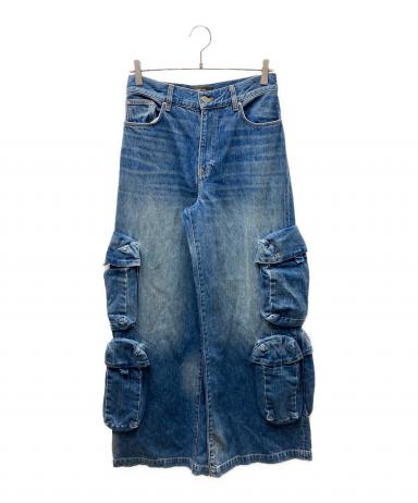 中古・古着通販】AMIRI (アミリ) Baggy ワイドジーンズ ブルー サイズ