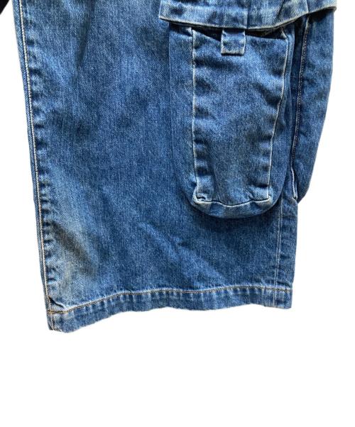 AMIRI（アミリ）AMIRI (アミリ) Baggy ワイドジーンズ ブルー サイズ:26の古着・服飾アイテム