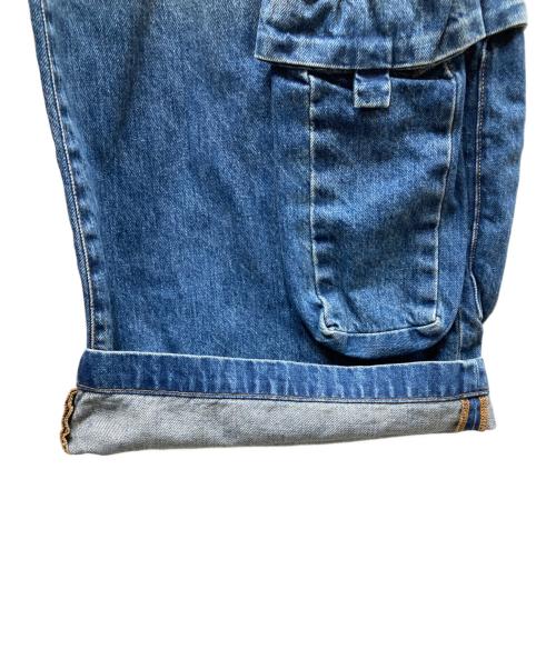 AMIRI（アミリ）AMIRI (アミリ) Baggy ワイドジーンズ ブルー サイズ:26の古着・服飾アイテム