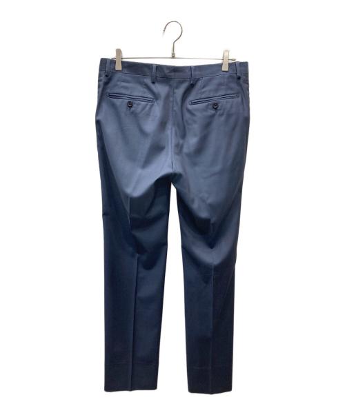 LARDINI（ラルディーニ）LARDINI (ラルディーニ) ウール×レーヨン スラックス ネイビー サイズ:SIZE 48の古着・服飾アイテム
