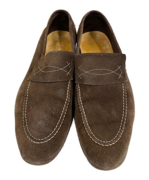 JOHN LOBB（ジョンロブ）JOHN LOBB (ジョンロブ) YARDLEY スウェードローファー ブラウン サイズ:SIZE 7の古着・服飾アイテム