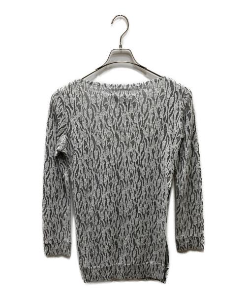 LIMI feu（リミフゥ）LIMI feu (リミフゥ) 変形カットソー グレー サイズ:Sの古着・服飾アイテム