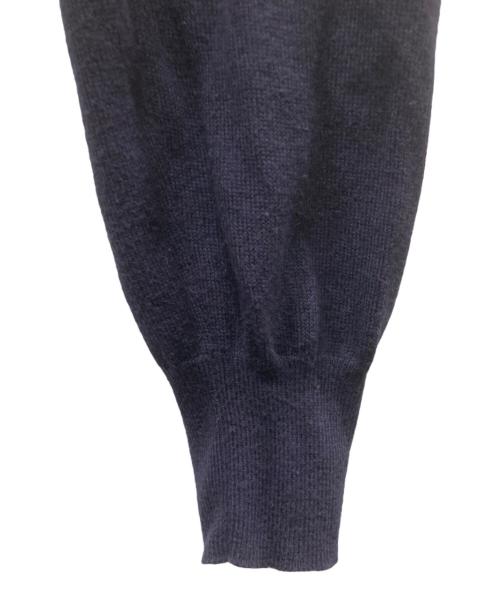 Maison Margiela（メゾンマルジェラ）Maison Margiela (メゾンマルジェラ) エルボーパッチニットカーディガン ネイビー サイズ:1の古着・服飾アイテム