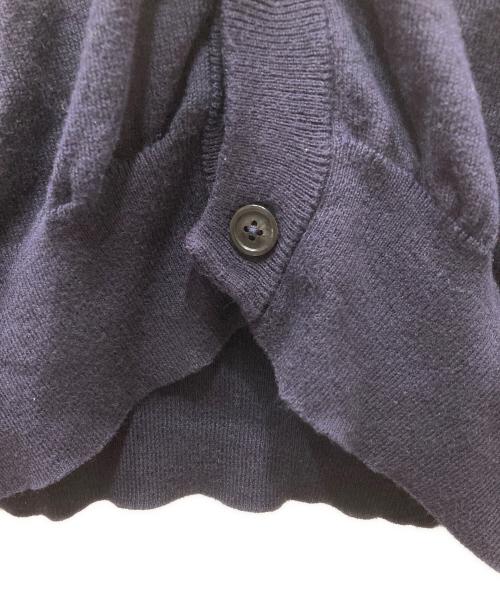 Maison Margiela（メゾンマルジェラ）Maison Margiela (メゾンマルジェラ) エルボーパッチニットカーディガン ネイビー サイズ:1の古着・服飾アイテム