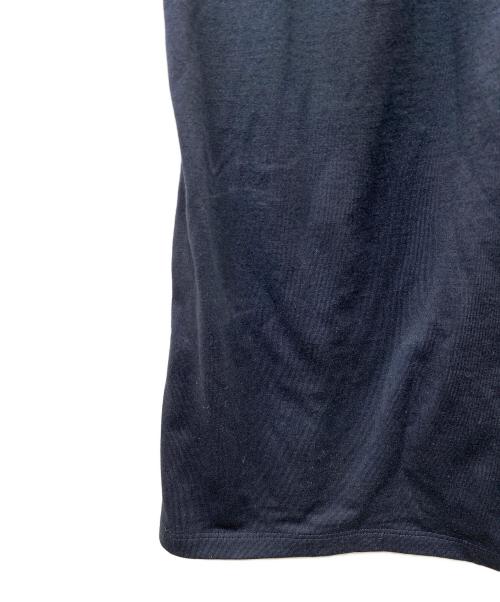 DRAWER（ドゥロワー）Drawer (ドゥロワー) PRE2 天竺ケープスリーブワンピース ネイビー サイズ:SIZE 36の古着・服飾アイテム