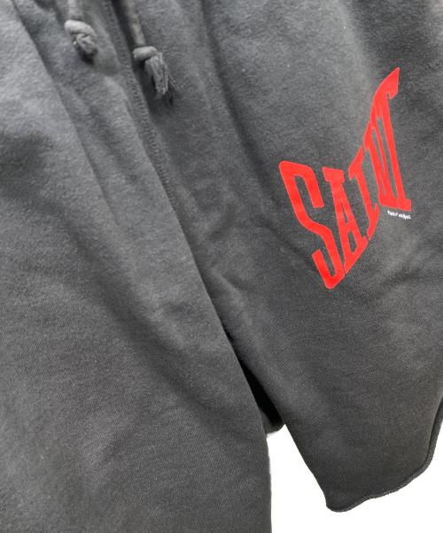 SAINT MICHAEL（セントマイケル）SAINT MICHAEL (セントマイケル) Sweat Shorts/スウェットパンツ ブラック サイズ:SIZE Mの古着・服飾アイテム