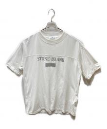 STONE ISLAND（ストーンアイランド）の古着「プリントTシャツ」｜ホワイト