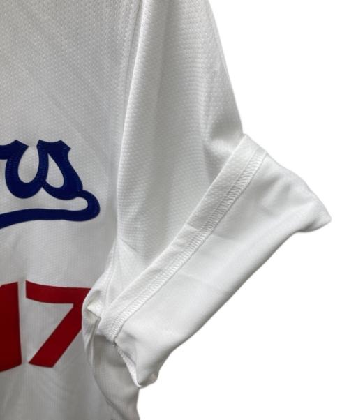 NIKE（ナイキ）NIKE (ナイキ) ベースボールシャツ ホワイト サイズ:Mの古着・服飾アイテム