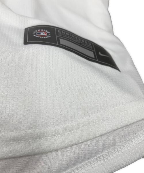 NIKE（ナイキ）NIKE (ナイキ) ベースボールシャツ ホワイト サイズ:Mの古着・服飾アイテム