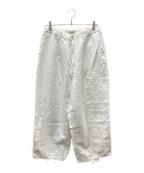 vainl archiveヴァイナルアーカイブ）の古着「MIL-TROUSER/ミルトラウザー」｜ホワイト