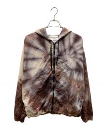 NOMARHYTHM TEXTILE（ノーマリズムテキスタイル）の古着「ナイロンジャケット」｜ブラウン