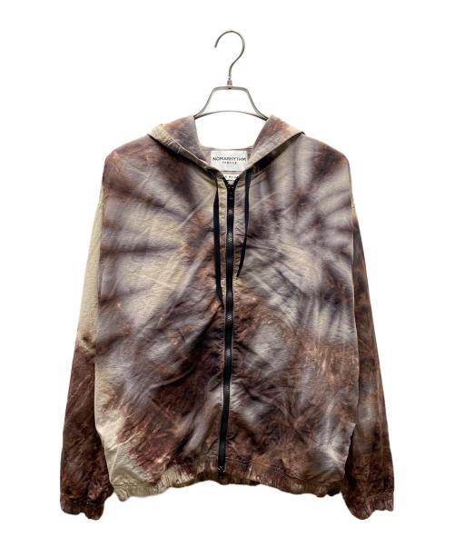 NOMARHYTHM TEXTILE（ノーマリズムテキスタイル）NOMARHYTHM TEXTILE (ノーマリズムテキスタイル) ナイロンジャケット ブラウン サイズ:SIZE 3の古着・服飾アイテム