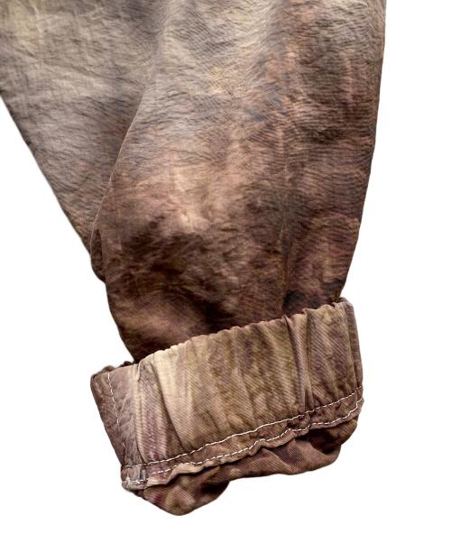 NOMARHYTHM TEXTILE（ノーマリズムテキスタイル）NOMARHYTHM TEXTILE (ノーマリズムテキスタイル) ナイロンジャケット ブラウン サイズ:SIZE 3の古着・服飾アイテム