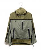 BALバル）の古着「TAPED SEAM WATER PROOF JACKET/ウォータープルーフジャケット」｜カーキ