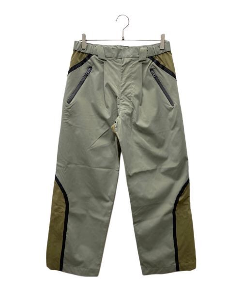 BAL（バル）BAL (バル) WATER PROOF POLYESTER SIDE ZIP GUIDE PANT/ウォータープルーフジップパンツ カーキ サイズ:SIZE 1の古着・服飾アイテム