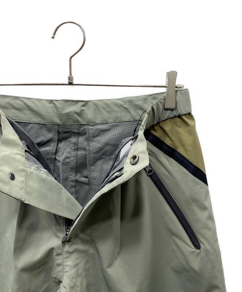 BAL（バル）BAL (バル) WATER PROOF POLYESTER SIDE ZIP GUIDE PANT/ウォータープルーフジップパンツ カーキ サイズ:SIZE 1の古着・服飾アイテム