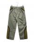 BAL（バル）の古着「WATER PROOF POLYESTER SIDE ZIP GUIDE PANT/ウォータープルーフジップパンツ」｜カーキ