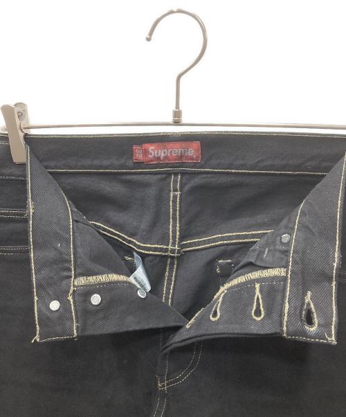 SUPREME（シュプリーム）Supreme (シュプリーム) Regular Jeans/デニムパンツ ブラック サイズ:32の古着・服飾アイテム