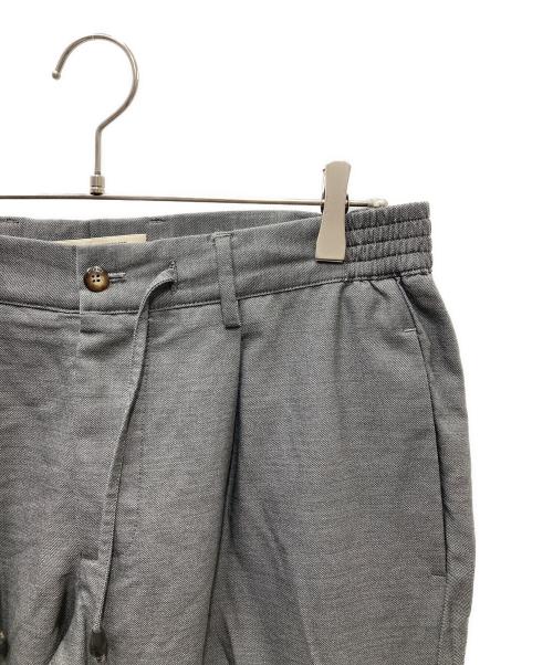 giab's ARCHIVIO（ジャブス アルキヴィオ）giab's ARCHIVIO (ジャブス アルキヴィオ) MASACCIO イージースラックス グレー サイズ:48の古着・服飾アイテム