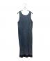 AMERI (アメリ) MEDI 2WAY DENIM LIKE LACE DOCKING DRESS デニムレースワンピース ブルー サイズ:S：10000円