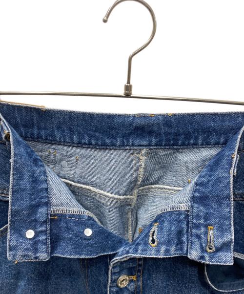 B.BALLSY（ボールジーブラザーズ）B.BALLSY (ボールジーブラザーズ) ballsy Super baggy denim pants ワイドデニムパンツ ブルー サイズ:Lの古着・服飾アイテム