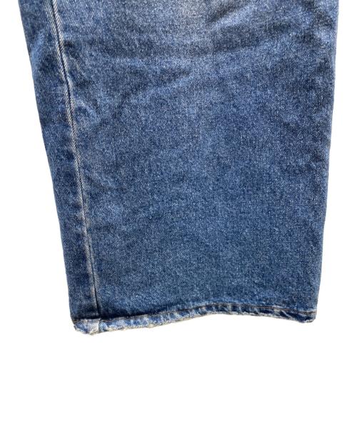 B.BALLSY（ボールジーブラザーズ）B.BALLSY (ボールジーブラザーズ) ballsy Super baggy denim pants ワイドデニムパンツ ブルー サイズ:Lの古着・服飾アイテム