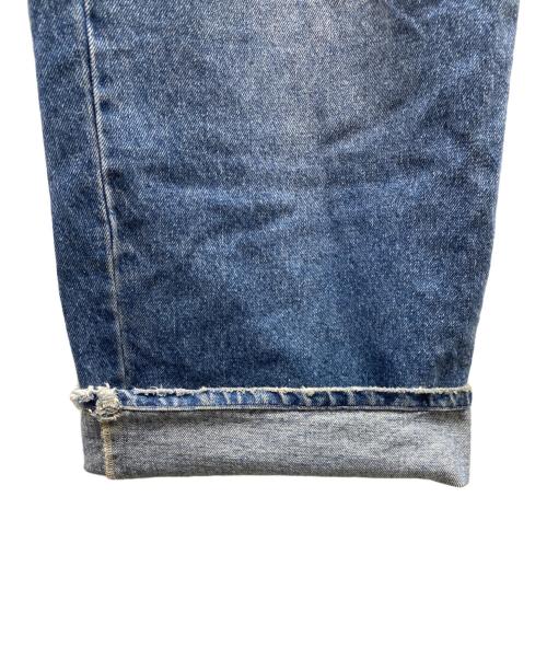 B.BALLSY（ボールジーブラザーズ）B.BALLSY (ボールジーブラザーズ) ballsy Super baggy denim pants ワイドデニムパンツ ブルー サイズ:Lの古着・服飾アイテム