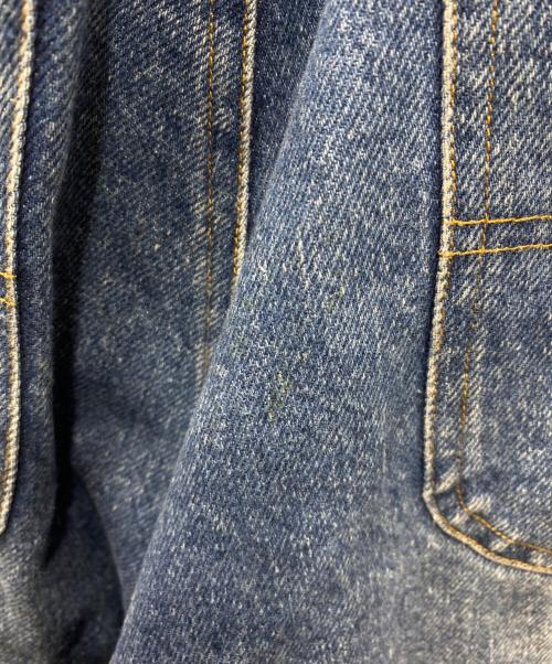 B.BALLSY（ボールジーブラザーズ）B.BALLSY (ボールジーブラザーズ) ballsy Super baggy denim pants ワイドデニムパンツ ブルー サイズ:Lの古着・服飾アイテム