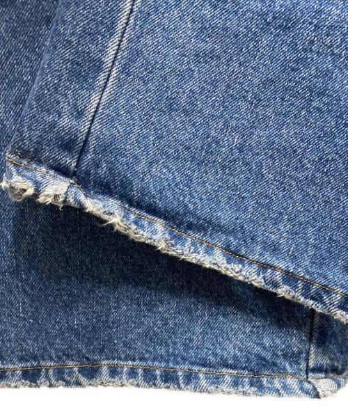 B.BALLSY（ボールジーブラザーズ）B.BALLSY (ボールジーブラザーズ) ballsy Super baggy denim pants ワイドデニムパンツ ブルー サイズ:Lの古着・服飾アイテム