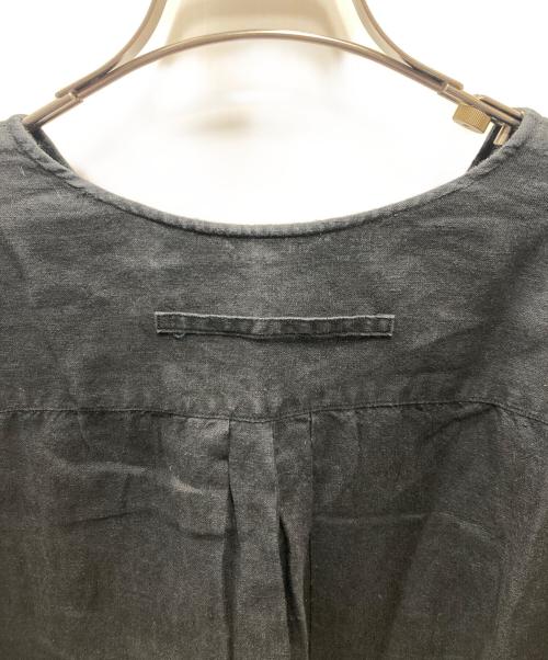 ticca（ティッカ）ticca (ティッカ) リネンプルオーバーワンピース ブラック サイズ:Fの古着・服飾アイテム