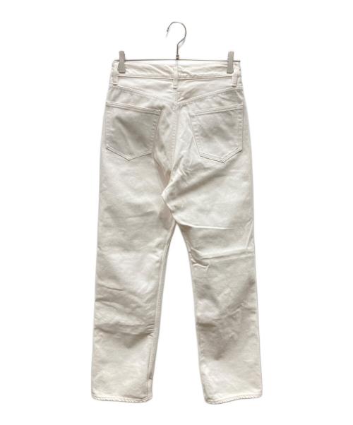 AURALEE（オーラリー）AURALEE (オーラリー) HARD TWIST DENIM 5P PANTS デニムパンツ アイボリー サイズ:27の古着・服飾アイテム