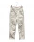 AURALEE（オーラリー）の古着「HARD TWIST DENIM 5P PANTS デニムパンツ」｜アイボリー