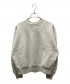 Champion REVERSE WEAVE×N.HOOLYWOODチャンピオン リバース ウィーブ×エヌ ハリウッド）の古着「REVERSE WEAVE Crewneck Sweatshirt C8-A037/リバースウィーブクルーネックスウェット」｜グレー