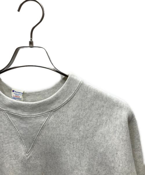 Champion REVERSE WEAVE（チャンピオン リバース ウィーブ）Champion REVERSE WEAVE N.HOOLYWOOD (エヌ ハリウッド) REVERSE WEAVE Crewneck Sweatshirt C8-A037/リバースウィーブクルーネックスウェット グレー サイズ:Lの古着・服飾アイテム