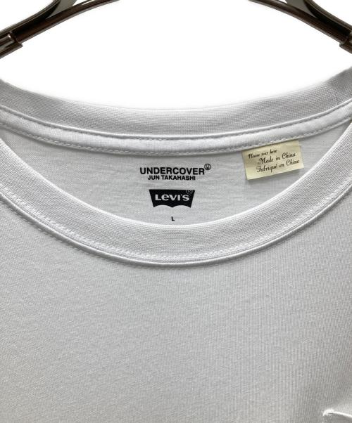 LEVI'S（リーバイス）LEVI'S (リーバイス) UNDERCOVER (アンダーカバー) ポケットTシャツ ホワイト サイズ:Lの古着・服飾アイテム