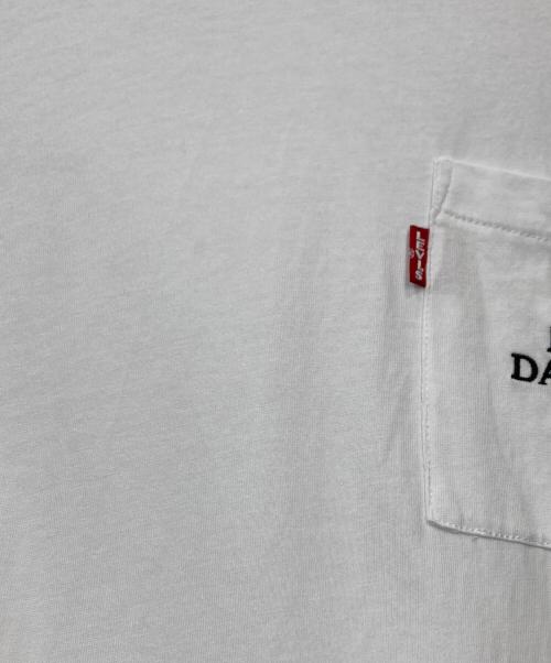LEVI'S（リーバイス）LEVI'S (リーバイス) UNDERCOVER (アンダーカバー) ポケットTシャツ ホワイト サイズ:Lの古着・服飾アイテム